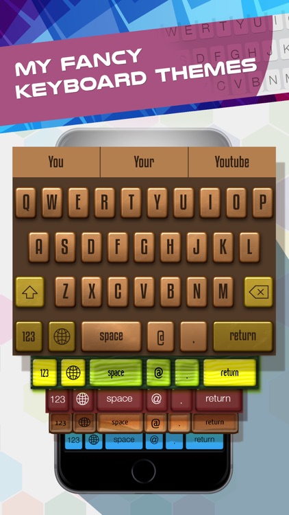 My Fancy Keyboard Themes - Colorful Keyboards for iPhone,iPad & iPod