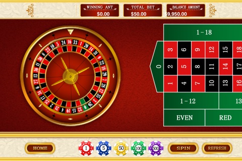 Roulette Free Mega App screenshot 2