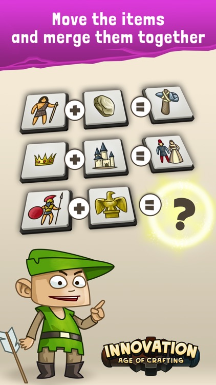 Innovation Age Of Crafting - Mix Match Puzzle Game