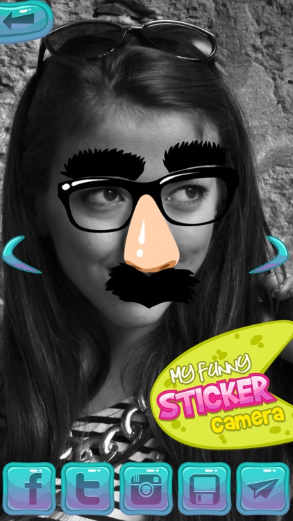 My Funny Sticker Camera: Photo editor with cute deco stamps & image makeover memes