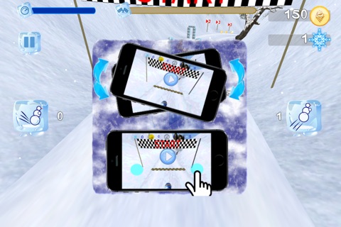 Snowman Race 3D screenshot 4