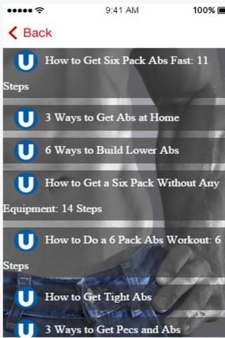 Perfect Abs - Learn How to Get Six Pack Abs at Home screenshot 2