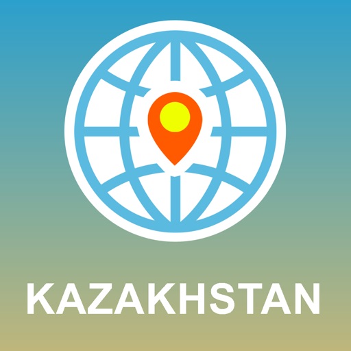 Kazakhstan Map - Offline Map, POI, GPS, Directions icon