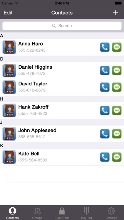 Contacts Manager - Block Unwanted Call & SMS ™