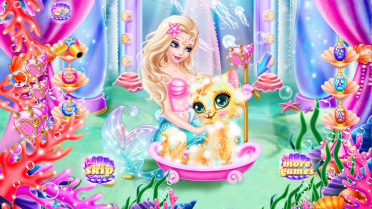 My Pet Cat Care : Fun Hair Salon & Makeover Games for Girls screenshot-3
