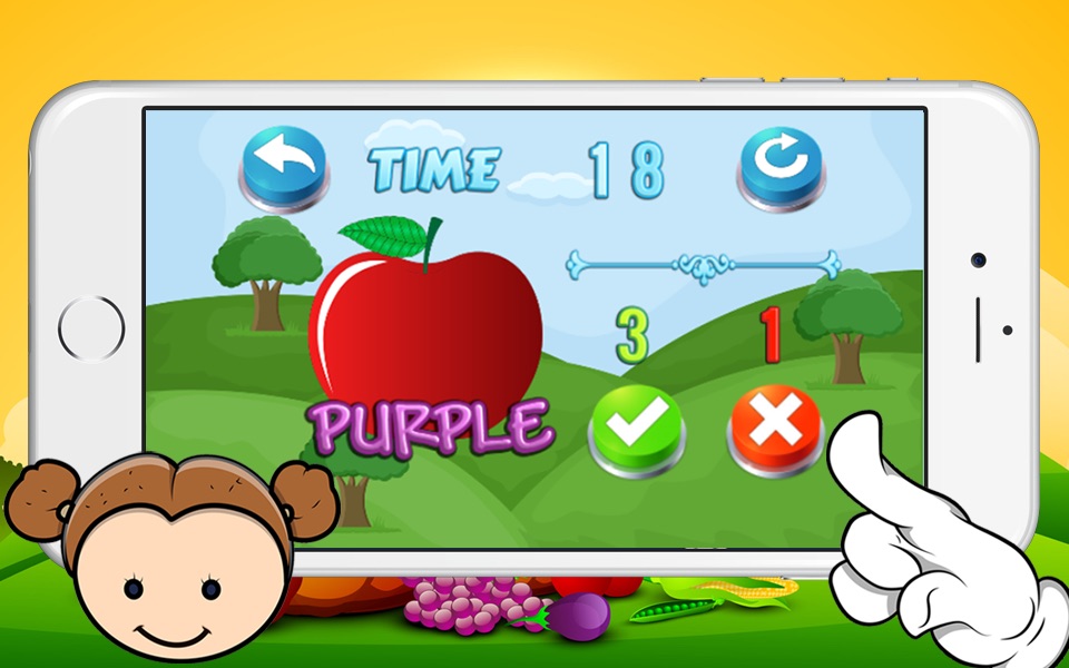Spelling English Learn Fruit For Kids Word Game screenshot 2