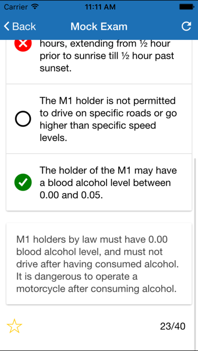 How to cancel & delete Ontario M1 Test - Practice Test, Mock Exams with Detailed Explanatios from iphone & ipad 3