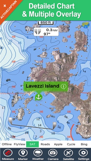 Marine: Cherbourg to channel island-solent HD - GPS Map Navi(圖1)-速報App