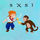 Impara le tabelline: duello di spade dei pirati (versione della scuola) icon