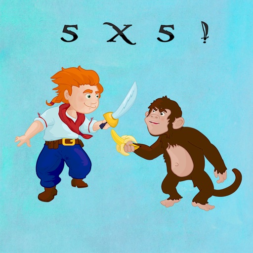 Learn Times Tables - Pirate Sword Fight (school version) icon