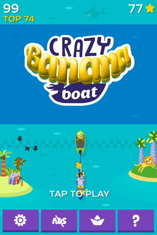 Crazy Banana Boat screenshot 2