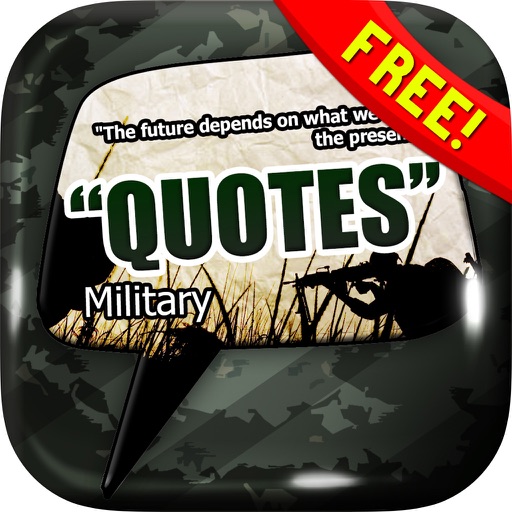 Daily Quotes Inspirational Maker “ Military ” Fashion Wallpaper Themes Free icon
