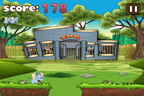 A Super Elephant Run - An Addictive Animal Zoo Escape Rush screenshot 2