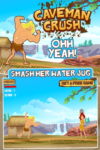 Caveman Crush Love Machine – Free Game screenshot 2
