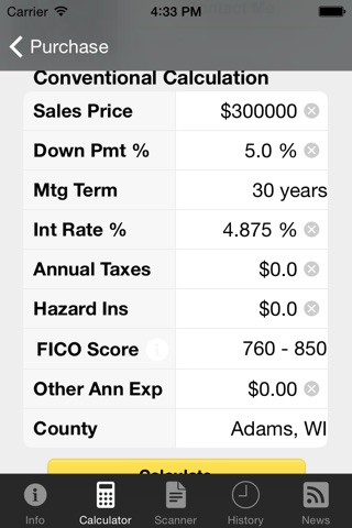 House Payment Number Cruncher screenshot 2