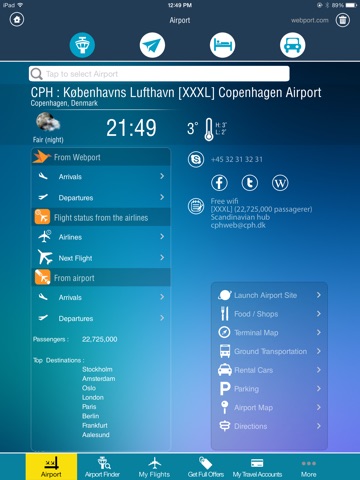 Copenhagen Airport Pro (CPH) Flight Tracker Radar Denmark screenshot 2