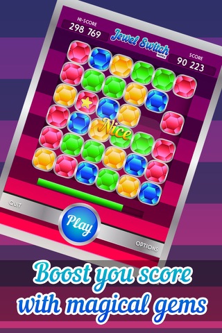 Jewel Switch Mania - Super Blitz Match 4 Rubik liked Cubos of the Same Colors to Solve the Puzzle & Discover Magical Gems to Boost Your Score! screenshot 2