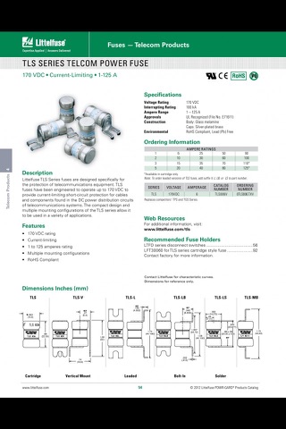 Littelfuse Electrical Catalogs screenshot 2