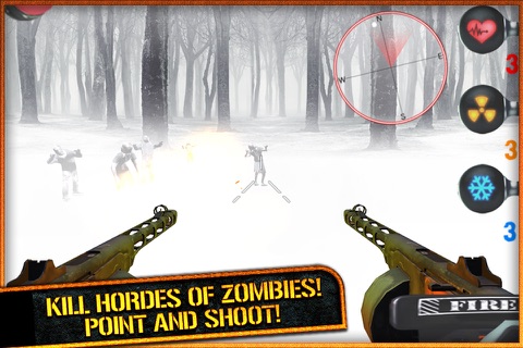 3D Zombie Walking Horde Attack - Guns Shooting Evil Dead Killer Fighting Games screenshot 2
