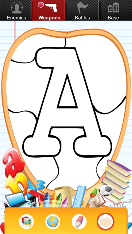 Alphabet Coloring for Kids