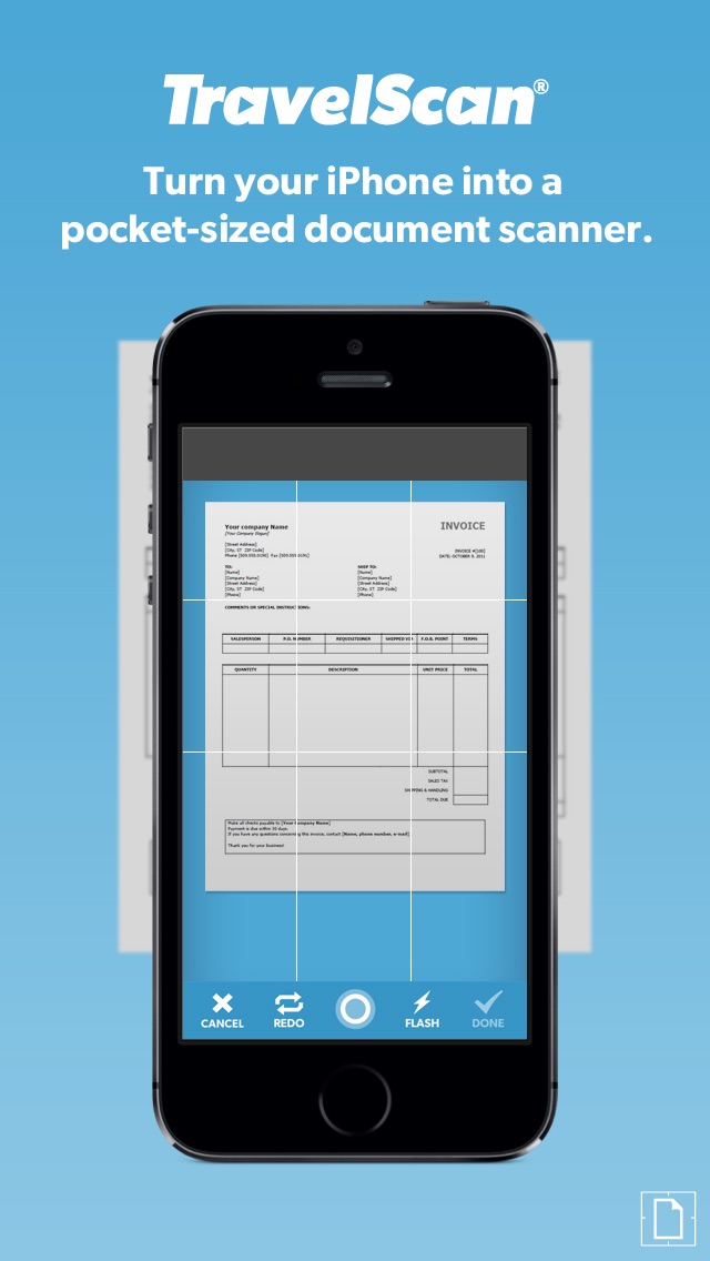 How to cancel & delete Travelscan - Turn your iPhone into a pocket-sized PDF scanner from iphone & ipad 1