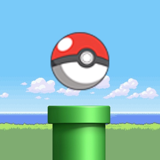 Flappy Pokeball Edition Bouncing Minigame