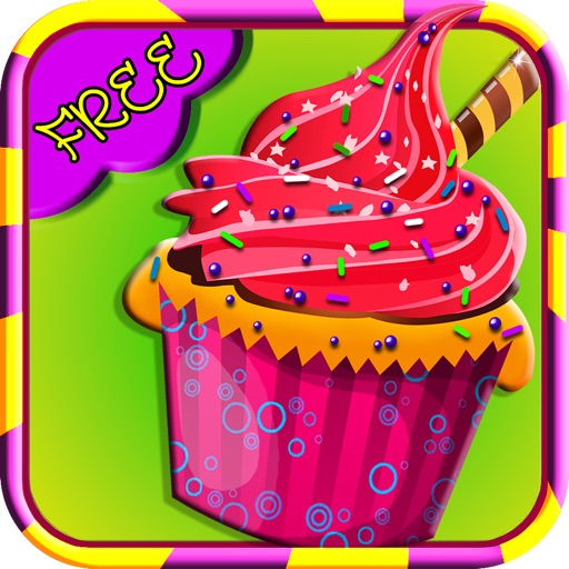 Candy Cupcake Maker -  Free Cooking Games for Star Girl Icon