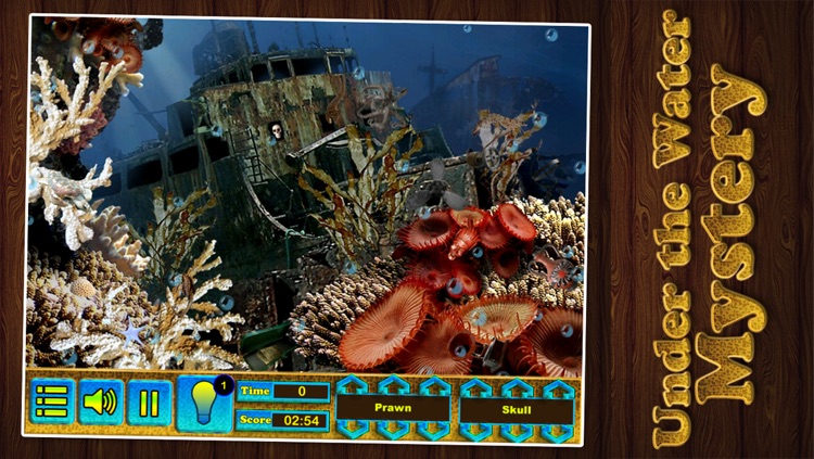 Hidden Object,Hidden Objects,Under Water Mystery,Case solved,Kids Game,Puzzle,Aquarium With Game