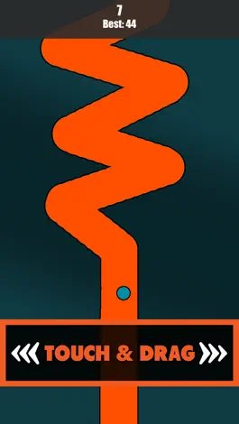 Game screenshot Держите синий шар В Оранжевой Линии  -  Keep Blue Ball In Orange Line apk