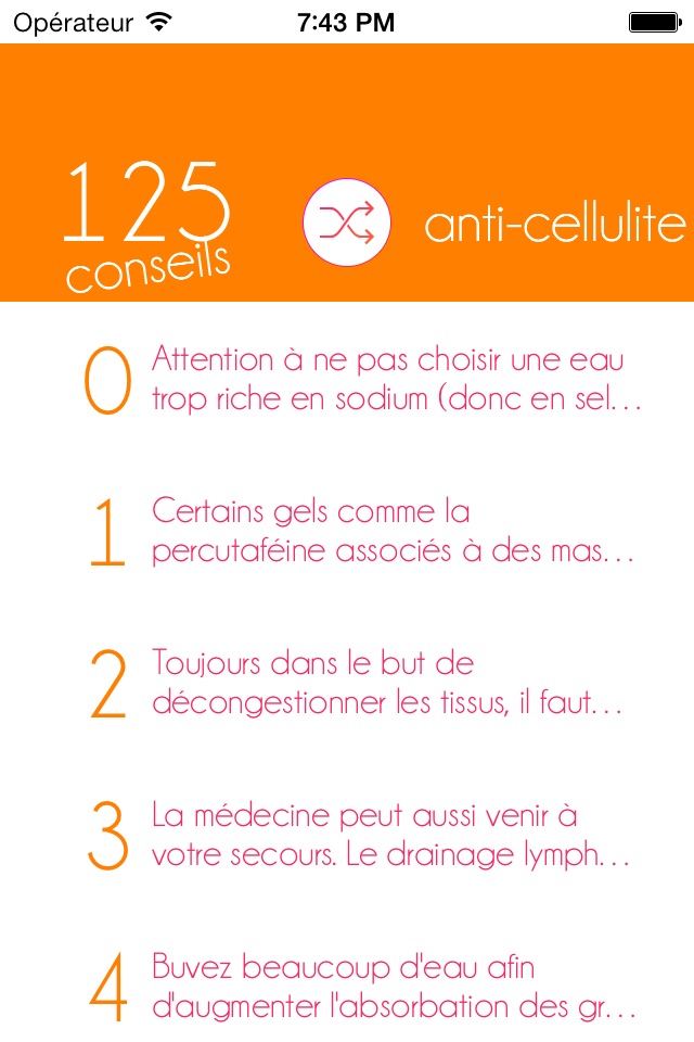 125 Anti-cellulite tips screenshot 2