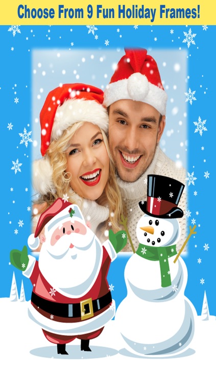 A Christmas Camera - Create Xmas Greeting Card & Winter Photo Collage With Audio Message Free