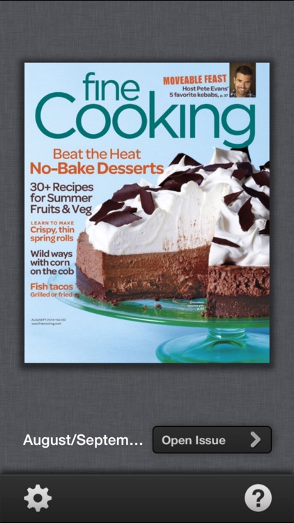 Fine Cooking Magazine