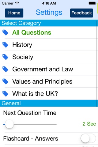 UK Citizenship Test Prep. - Life in the UK screenshot 2