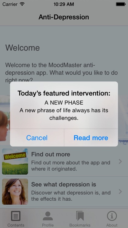 MoodMaster Anti-Depression App