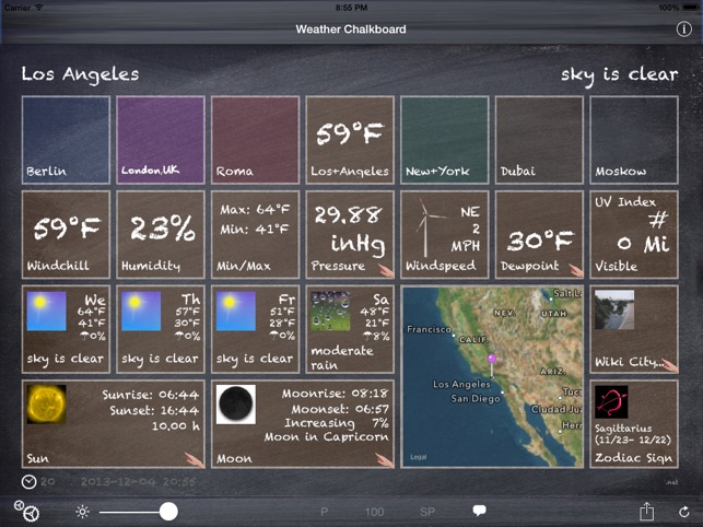 Weather Chalkboard Lite(圖4)-速報App