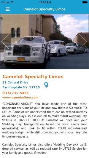 Camelot Specialty Limos(圖1)-速報App