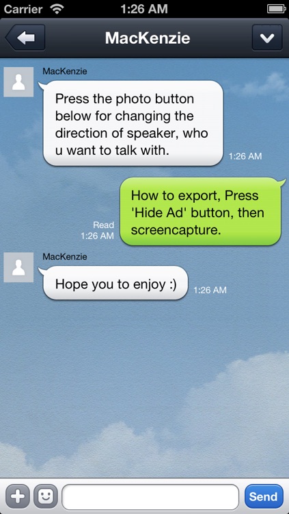 FabriChat - Fabricate Messenger screenshot-4