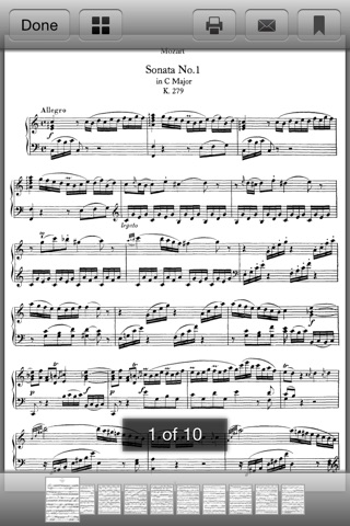 Mozart Scores screenshot 4