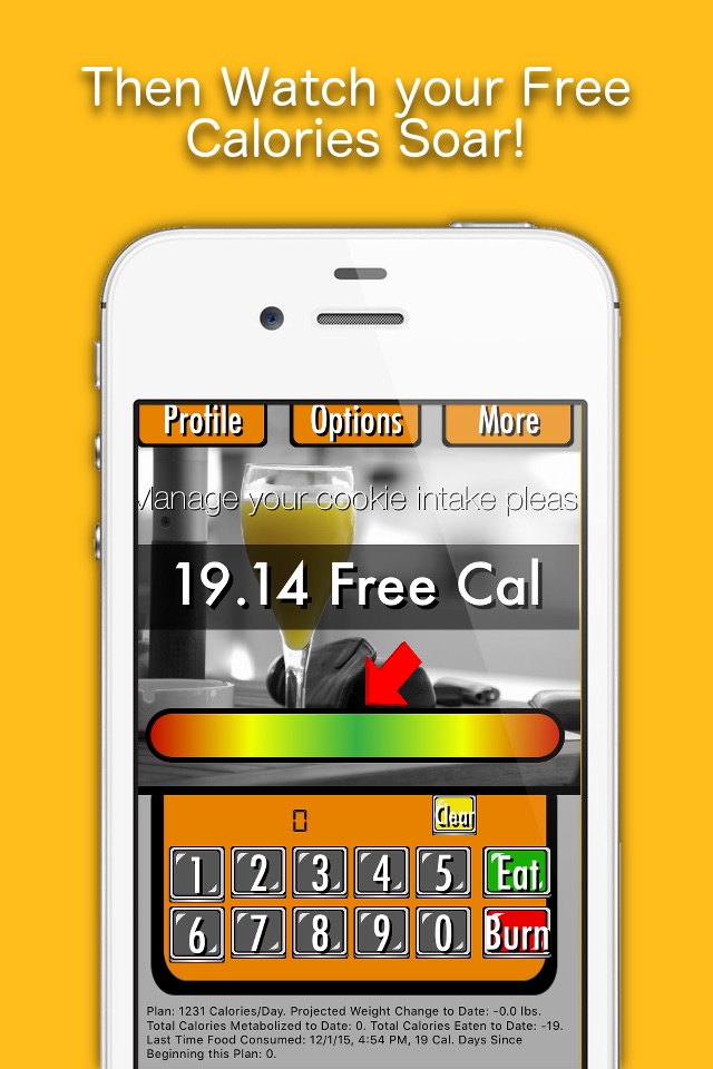 Fat Be Gone ™ - Free Calorie Counter Made Easy! screenshot 3