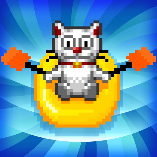 Jumpy Cat Rafting iOS App