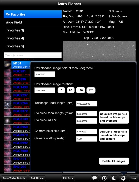 Astro Planner Lite screenshot-3