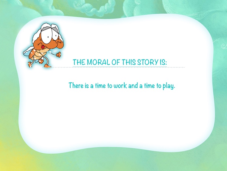 THE ANT AND THE GRASSHOPPER - Children's stories, folktales, fairy tales and fables.