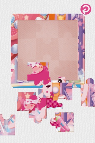 ふわふわピンクちゃん ミニパズルゲーム atおともだちピンク screenshot 3