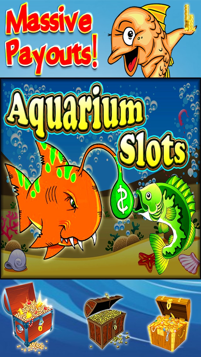 AQUARIUM SLOTS - FISHY SLOT MACHINE GAME 1.0 IOS CASINO AQUARIUM SLOTS - FISHY SLOT MACHINE GAME 1.0 IOS