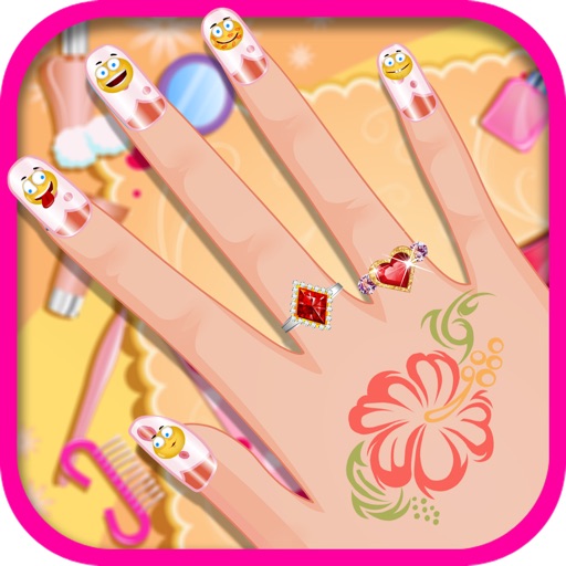 Nail Dress Up Salon Icon