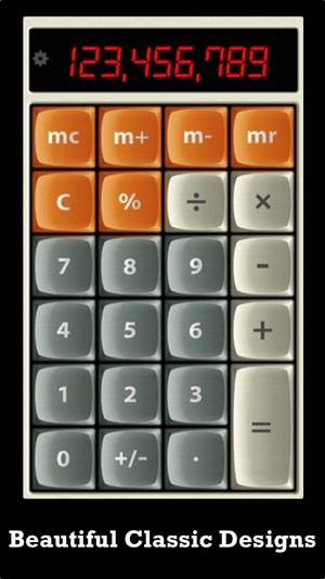 Calculator X 免費 - 計算機 Beautiful Classic Designs(圖2)-速報App