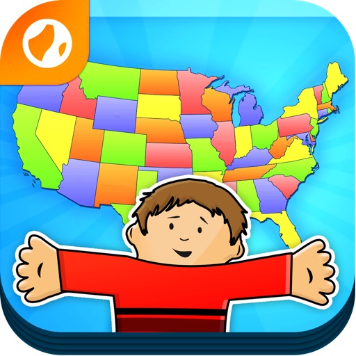 US Geography With Flat Stanley HD iOS App