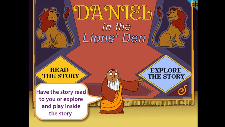 Daniel in the Lion's Den - Little Ark Interactive storybook in English