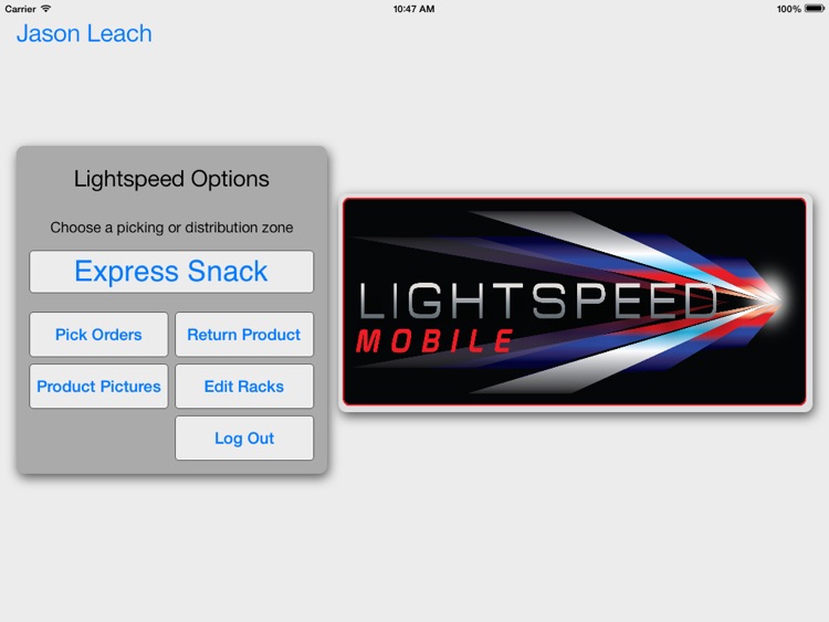 LightSpeed Mobile for iPad