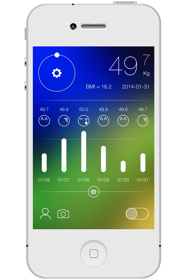 iBelieve - Weight loss tracker and BMI calculator screenshot 3